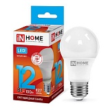 Лампа свд 12Вт Е27 6,5К А60 1080Лм LED-A60-VC In Home