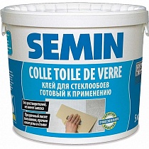Клей для стеклообоев 10кг SEMIN Colle Toile De Verre А0378
