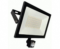 Прожектор свд 10Вт 6,5К с Датч Движ IP65 Black LE LED FL IR LE040304-0001