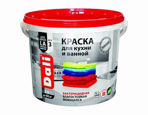 Краска для кухни и ванной 5л DALI 20906