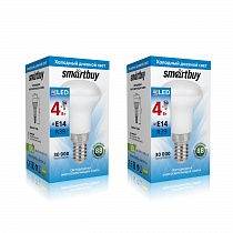 Лампа свд 4Вт LED Smartbuy SBL-R39-04-60K-E14