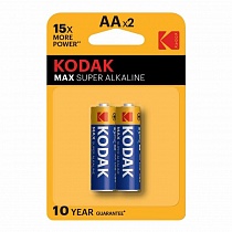 Батарейка AA 2шт пальч LR6-2BL 1,5В Kodak MAX 05131