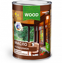 Масло Дымчато-серый 0,9л для террас и мебели Farbitex Профи Good For Wood 09097