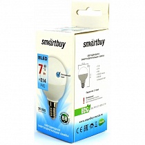 Лампа свд 7Вт Е14 4000 Smartbuy-P45-07W/4000/E14