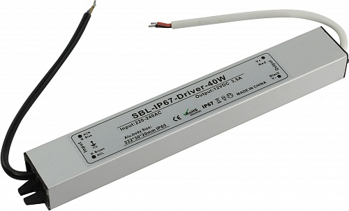 Драйвер 40Вт IP67 LED SBL-IP67-Driver-40W