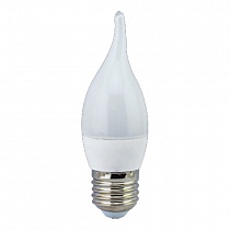 Лампа свд 6Вт candle LED E27 свеча 101*37 С7 LV60 ELC Ecola