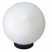Светильник парк НТУ 01-60-251 шар D250мм с основ молоч-бел