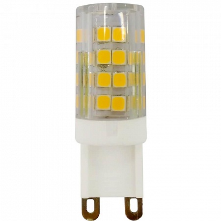 Лампа свд 5Вт G9 LED JCD-5w-220V-corn ceramics-840-G9 ЭРА